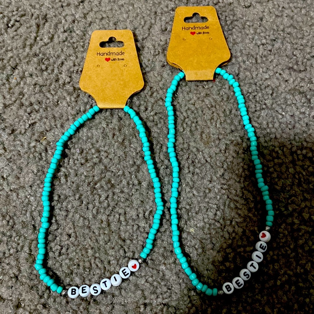 Matching necklaces handmade